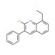2-Chloro-8-ethyl-3-phenylquinoline (CAS 1031928-24-1) - chemical structure image