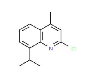 2-chloro-8-isopropyl-4-methylquinoline - chemical structure image