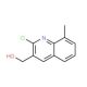 2-Chloro-8-methylquinoline-3-methanol (CAS 333408-31-4) - chemical structure image