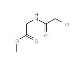 (2-Chloro-acetylamino)-acetic acid methyl ester (CAS 76969-81-8) - chemical structure image