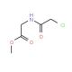 (2-Chloro-acetylamino)-acetic acid methyl ester (CAS 76969-81-8) - chemical structure image