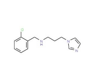(2-Chloro-benzyl)-(3-imidazol-1-yl-propyl)-amine - chemical structure image