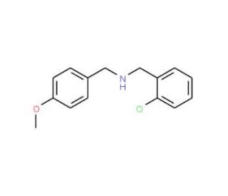 (2-Chloro-benzyl)-(4-methoxy-benzyl)-amine - chemical structure image