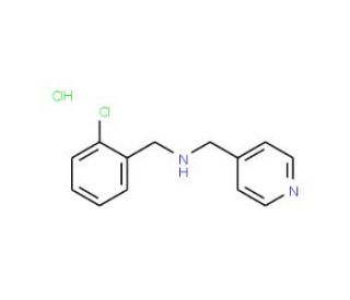 (2-Chloro-benzyl)-pyridin-4-ylmethyl-aminehydrochloride - chemical structure image