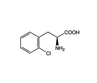 2-Chloro-L-phenylalanine (CAS 103616-89-3) - chemical structure image