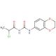 2-chloro-N-[(2,3-dihydro-1,4-benzodioxin-6-ylamino)carbonyl]propanamide - chemical structure image