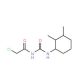 2-chloro-N-{[(2,3-dimethylcyclohexyl)amino]carbonyl}acetamide - chemical structure image