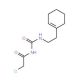 2-chloro-N-{[(2-cyclohex-1-en-1-ylethyl)amino]carbonyl}acetamide - chemical structure image
