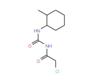 2-chloro-N-{[(2-methylcyclohexyl)amino]carbonyl}acetamide - chemical structure image