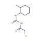 2-chloro-N-{[(2-methylcyclohexyl)amino]carbonyl}acetamide - chemical structure image