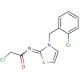 2-chloro-N-[(2Z)-3-(2-chlorobenzyl)-1,3-thiazol-2(3H)-ylidene]acetamide - chemical structure image