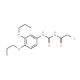 2-chloro-N-{[(3,4-dipropoxyphenyl)amino]carbonyl}acetamide - chemical structure image