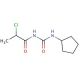 2-chloro-N-[(cyclopentylamino)carbonyl]propanamide - chemical structure image