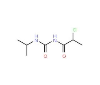 2-chloro-N-[(isopropylamino)carbonyl]propanamide - chemical structure image