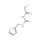2-chloro-N-{[(thien-2-ylmethyl)amino]carbonyl}acetamide - chemical structure image