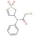 2-chloro-N-(1,1-dioxido-2,3-dihydrothien-3-yl)-N-phenylacetamide - chemical structure image