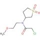 2-chloro-N-(1,1-dioxidotetrahydrothien-3-yl)-N-(2-methoxyethyl)acetamide - chemical structure image