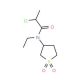 2-chloro-N-(1,1-dioxidotetrahydrothien-3-yl)-N-ethylpropanamide - chemical structure image