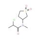 2-chloro-N-(1,1-dioxidotetrahydrothien-3-yl)-N-methylpropanamide - chemical structure image