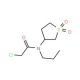 2-chloro-N-(1,1-dioxidotetrahydrothien-3-yl)-N-propylacetamide - chemical structure image