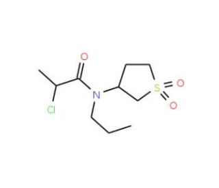 2-chloro-N-(1,1-dioxidotetrahydrothien-3-yl)-N-propylpropanamide - chemical structure image