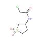 2-Chloro-N-(1,1-dioxo-tetrahydro-1lambda*6*-thiophen-3-yl)-acetamide - chemical structure image