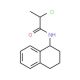 2-chloro-N-1,2,3,4-tetrahydronaphthalen-1-ylpropanamide - chemical structure image
