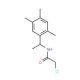2-chloro-N-[1-(2,4,5-trimethylphenyl)ethyl]acetamide - chemical structure image