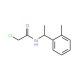 2-chloro-N-[1-(2-methylphenyl)ethyl]acetamide - chemical structure image