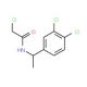 2-chloro-N-[1-(3,4-dichlorophenyl)ethyl]acetamide (CAS 90793-96-7) - chemical structure image