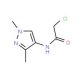 2-Chloro-N-(1,3-dimethyl-1H-pyrazol-4-yl)-acetamide (CAS 957510-90-6) - chemical structure image