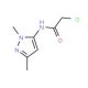 2-chloro-N-(1,3-dimethyl-1H-pyrazol-5-yl)acetamide - chemical structure image