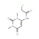 2-Chloro-N-(1,3-dimethyl-2,6-dioxo-1,2,3,6-tetrahydro-pyrimidin-4-yl)-acetamide - chemical structure image