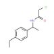 2-chloro-N-[1-(4-ethylphenyl)ethyl]acetamide - chemical structure image