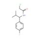 2-chloro-N-[1-(4-fluorophenyl)-2-methylpropyl]acetamide - chemical structure image