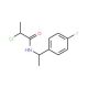2-chloro-N-[1-(4-fluorophenyl)ethyl]propanamide - chemical structure image