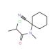 2-chloro-N-(1-cyanocyclohexyl)-N-methylpropanamide - chemical structure image