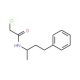 2-Chloro-N-(1-methyl-3-phenyl-propyl)-acetamide - chemical structure image