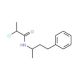 2-chloro-N-(1-methyl-3-phenylpropyl)propanamide - chemical structure image