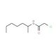 2-chloro-N-(1-methylhexyl)acetamide - chemical structure image