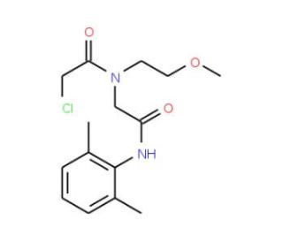 2-chloro-N-{2-[(2,6-dimethylphenyl)amino]-2-oxoethyl}-N-(2-methoxyethyl)acetamide - chemical structure image