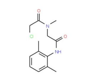 2-chloro-N-{2-[(2,6-dimethylphenyl)amino]-2-oxoethyl}-N-methylacetamide - chemical structure image