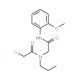 2-chloro-N-{2-[(2-methoxyphenyl)amino]-2-oxoethyl}-N-propylacetamide (CAS 1049604-75-2) - chemical structure image