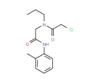 2-chloro-N-{2-[(2-methylphenyl)amino]-2-oxoethyl}-N-propylacetamide - chemical structure image