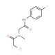 2-chloro-N-{2-[(4-fluorophenyl)amino]-2-oxoethyl}-N-methylacetamide - chemical structure image