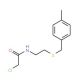 2-chloro-N-{2-[(4-methylbenzyl)thio]ethyl}acetamide - chemical structure image