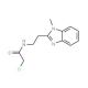 2-Chloro-N-[2-(1-methyl-1H-benzoimidazol-2-yl)-ethyl]-acetamide - chemical structure image