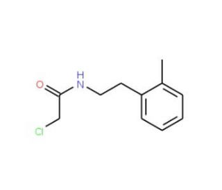 2-chloro-N-[2-(2-methylphenyl)ethyl]acetamide (CAS 141463-66-3) - chemical structure image