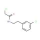 2-chloro-N-[2-(3-chlorophenyl)ethyl]acetamide (CAS 34162-15-7) - chemical structure image