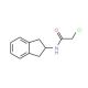 2-chloro-N-(2,3-dihydro-1H-inden-2-yl)acetamide (CAS 36851-11-3) - chemical structure image